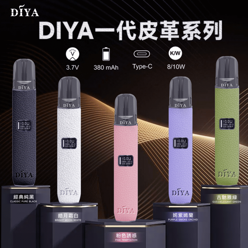 DIYA 皮革主機全款顏色